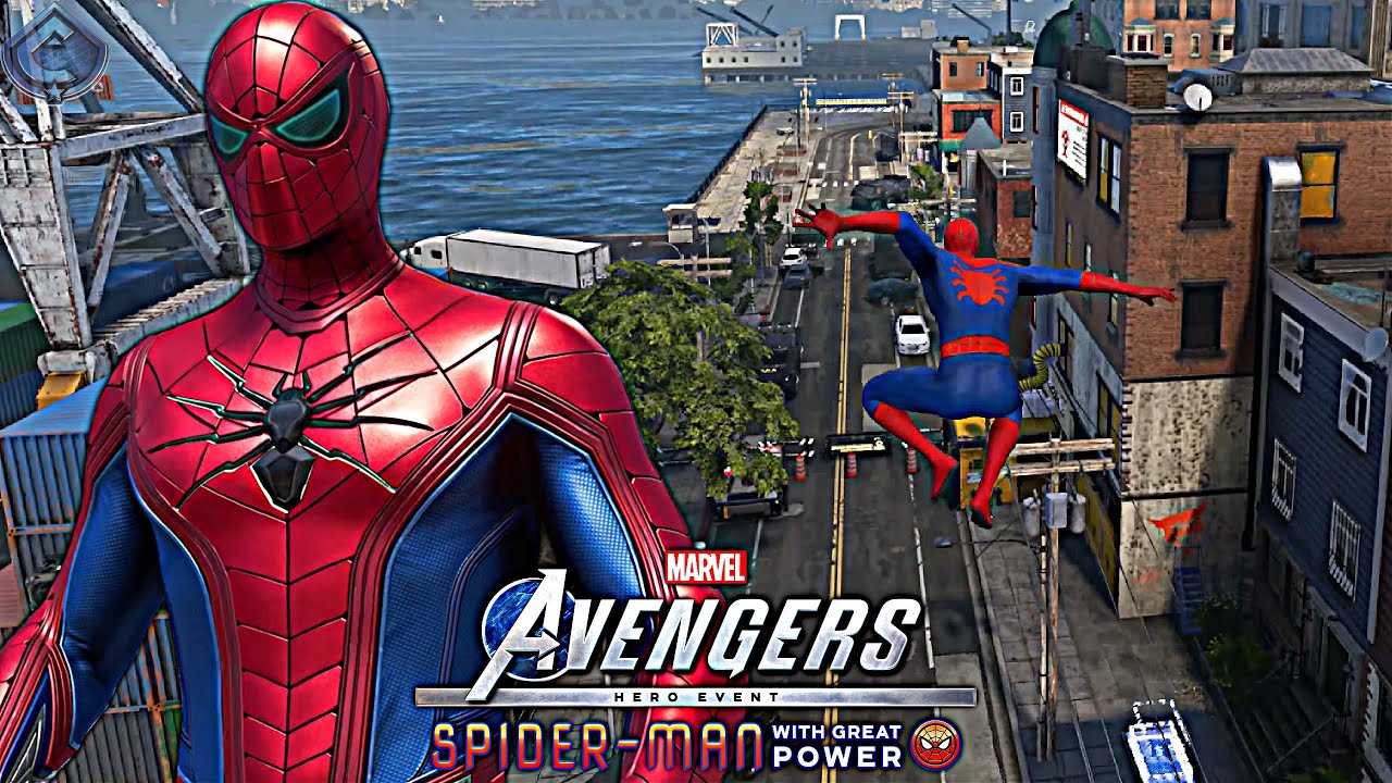 Marvel S Avengers Game NEW Spider Man DLC Free Roam Gameplay