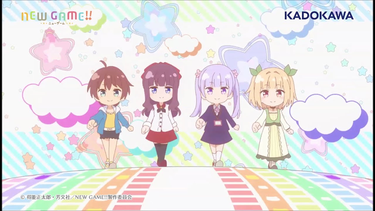 Tvアニメ New Game エンディングテーマ Jumpin Jump Up 試聴動画 Mag Moe