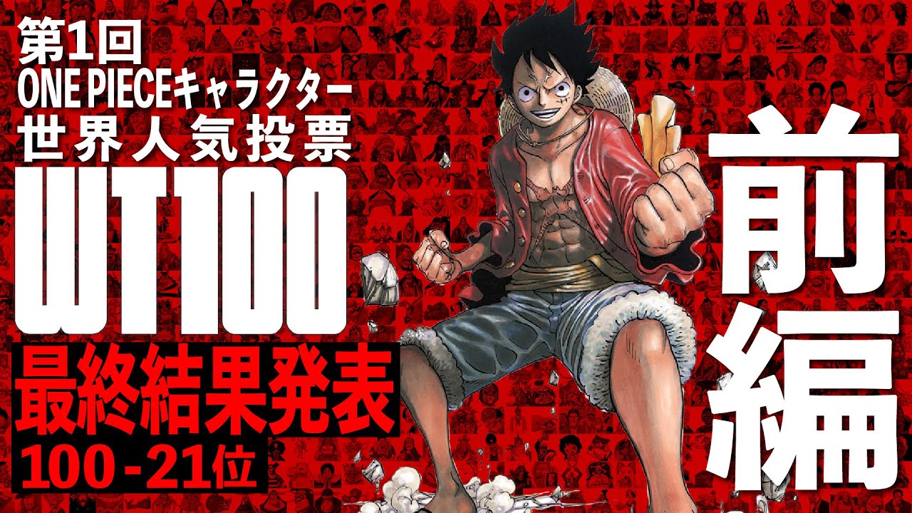 One Piece Times 第１回one Piece キャラクター世界人気投票 最終結果発表 前編 Mag Moe