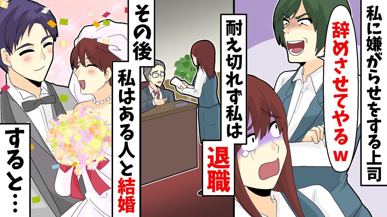 Line 私に嫌がらせをする上司 辞めさせてやるww 耐え切れず私は退職 その後ある人と結婚した結果 スカッとする話 Mag Moe