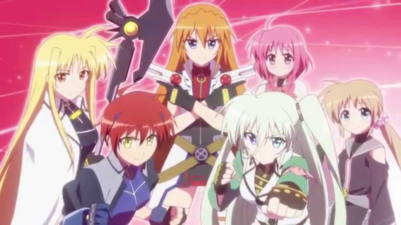 魔法少女リリカルなのは Vivid 第06話 変身シーン Mag Moe