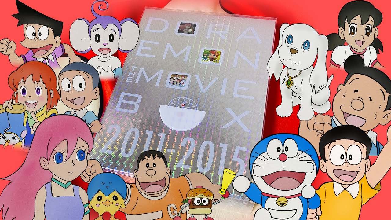 映画ドラえもん 水田わさびさん版ドラえもんブルーレイbox買ってみた Doraemon The Movie Box 11 15 ブルーレイ コレクション Mag Moe