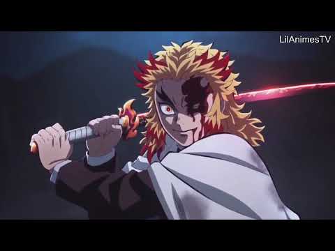 鬼滅の刃 無限列車編 煉獄vs猗窩座の戦い Rengoku Vs Akaza Full Fight Kimetsu No Yaiba The Movie Mugen Train Engsub Mag Moe