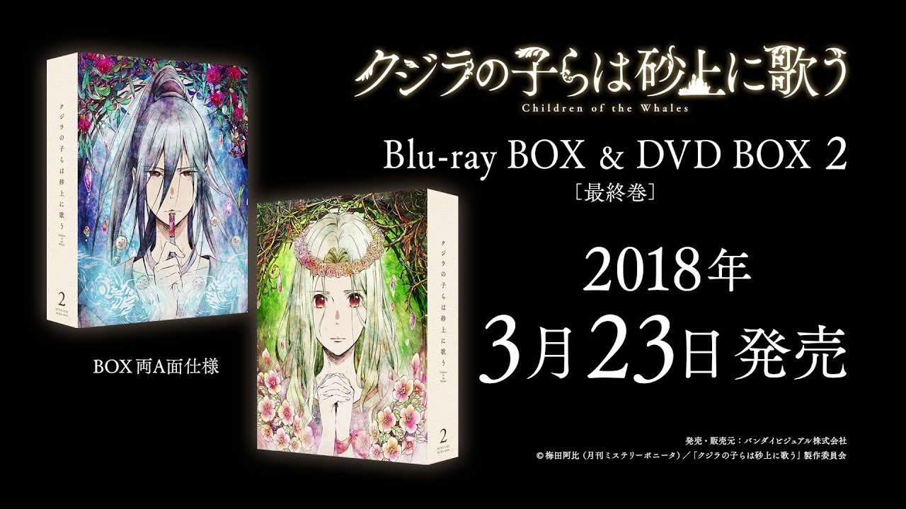 Tvアニメ クジラの子らは砂上に歌う Box Dvd Box Cm 3 Mag Moe