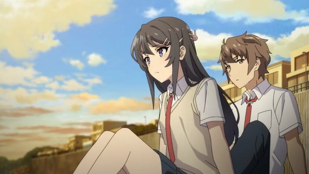 Mai Kisses SakutaBunny Girl Senpai MAG.MOE