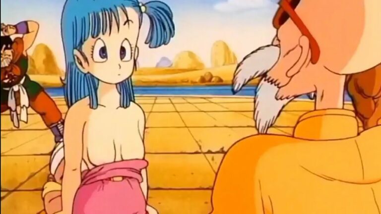 Dragon Ball Z Funy Moments Bulma Krilin And Master Roshi Mag Moe