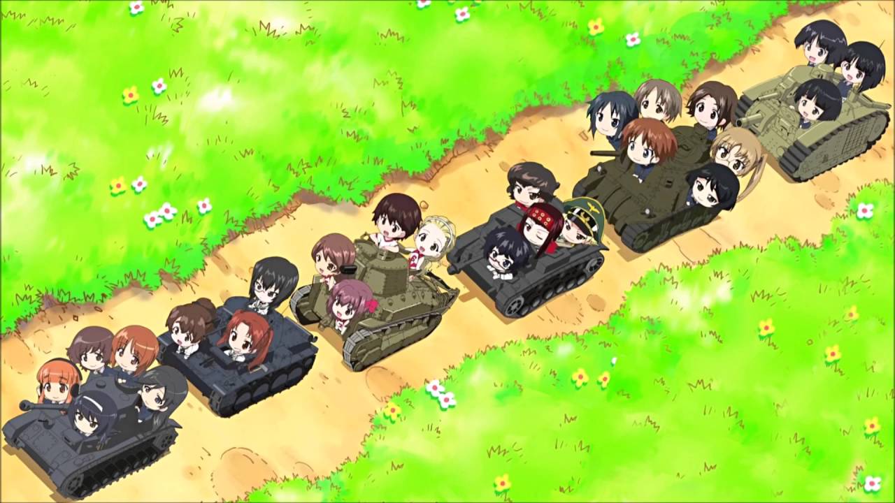 Girls Und Panzer ガールズ パンツァー Ed Full Enter Enter Mission Mag Moe