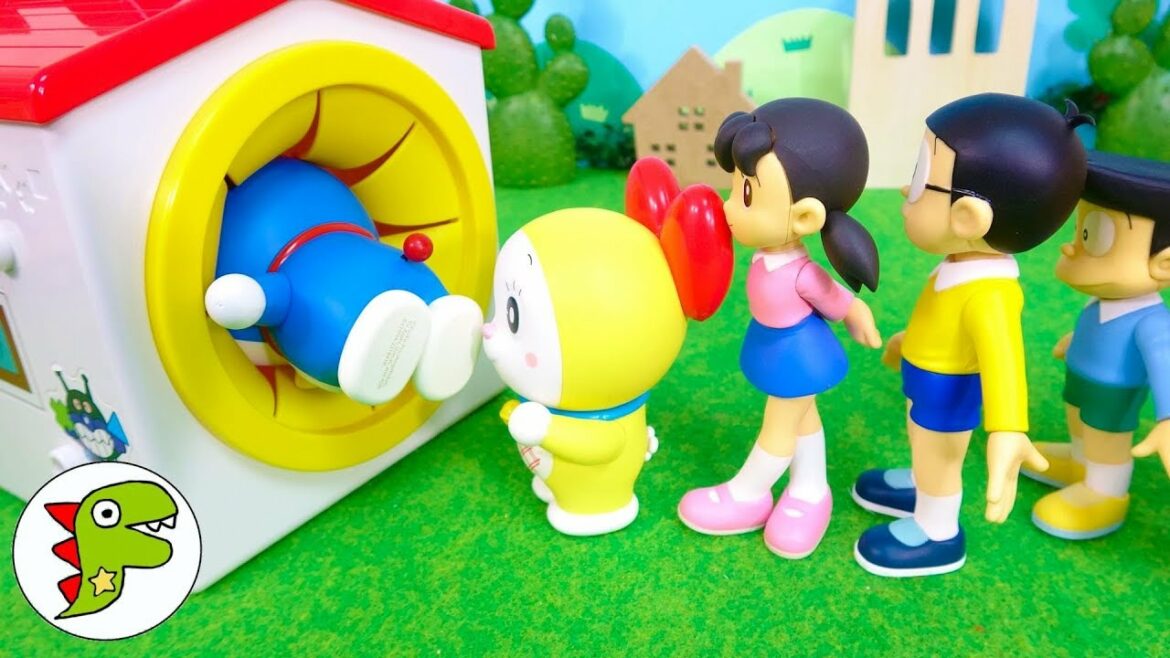 Doraemon ドラえもん おもちゃアニメ てさぐりboxからドラえもんたちのパーツが出てくるよ トイキッズ Mag Moe
