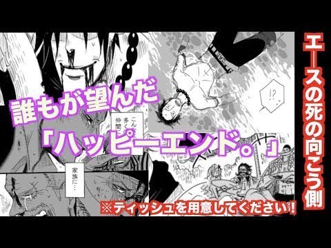 漫画動画 One Piece 誰もが望んだハッピーエンド エースの死の向こう側 感動注意 感動漫画 Mag Moe