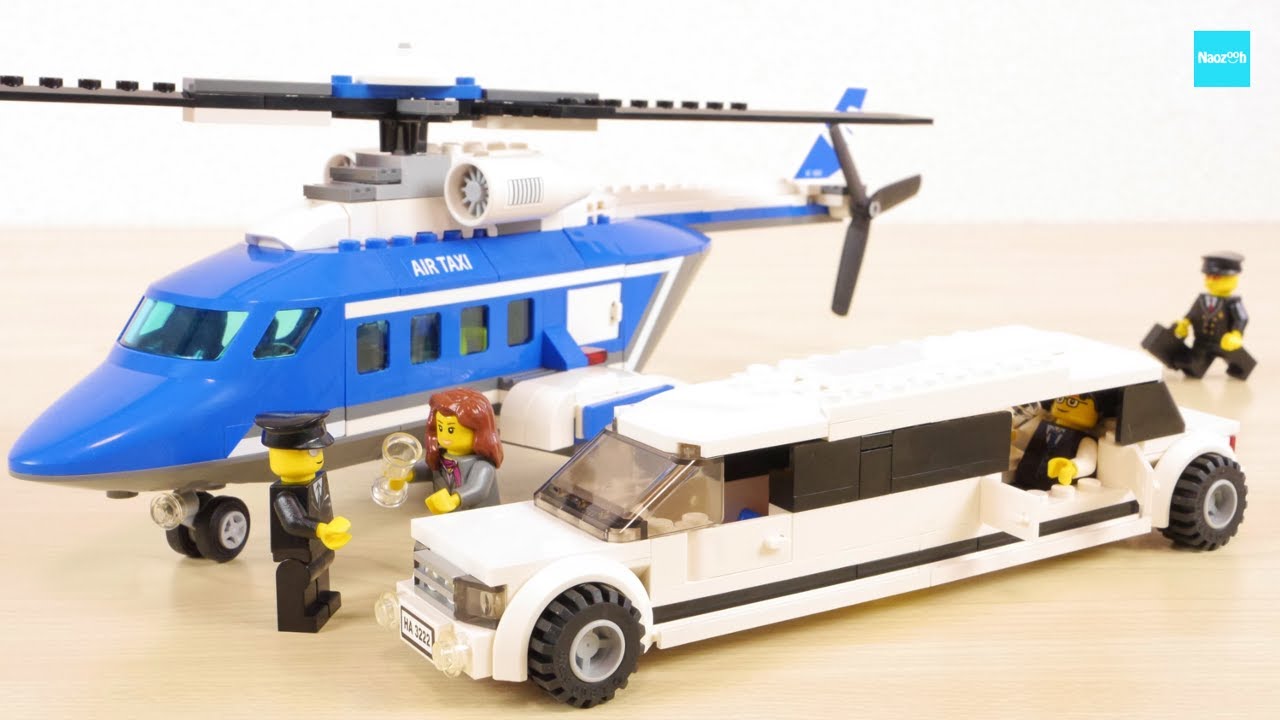 レゴ シティ ヘリコプターとリムジン 3222 ／ LEGO City Helicopter and Limousine Speed ...