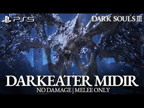 Darkeater Midir Boss Fight No Damage Melee Only Dark Souls 3 Ps5 Mag Moe