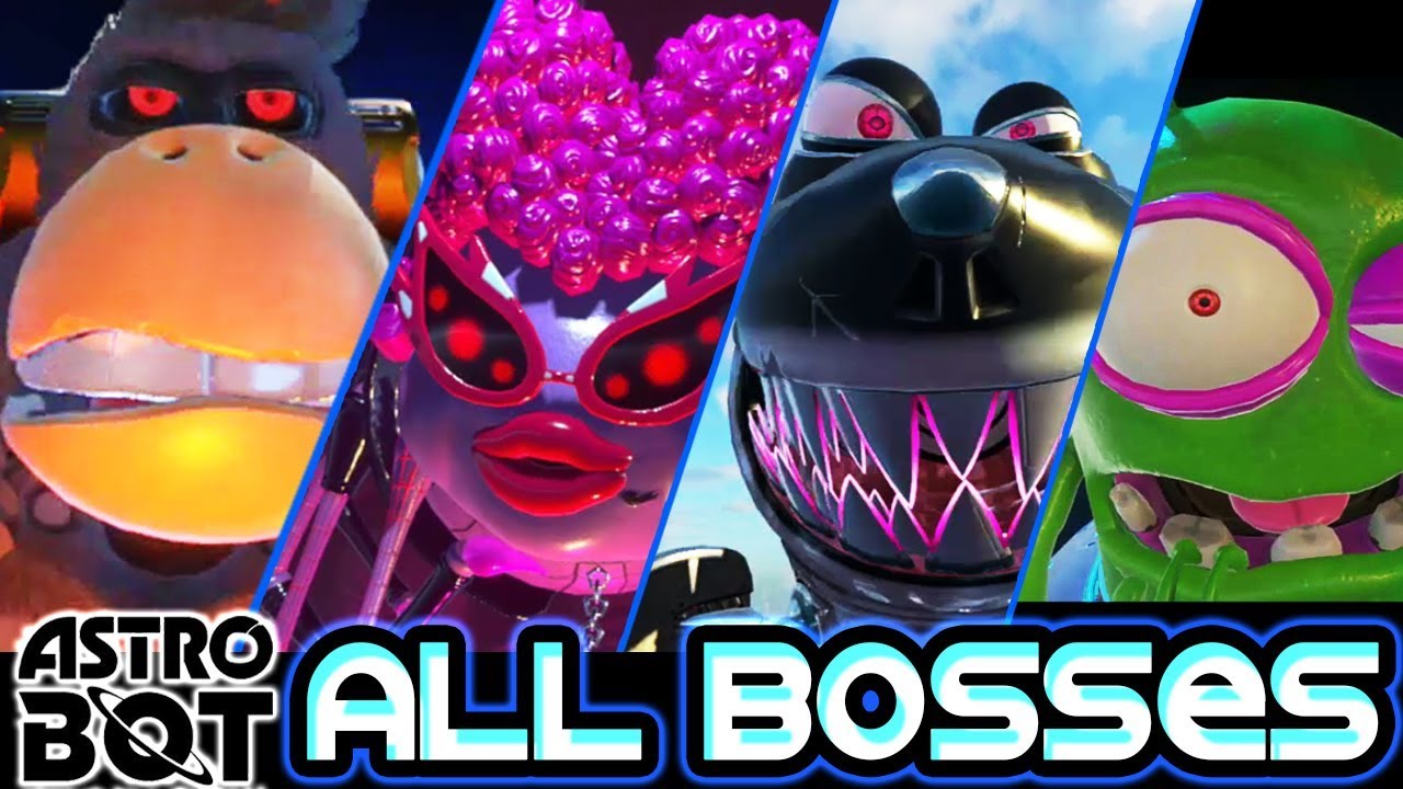 Astro Bot Rescue Mission All Bosses Boss Fights [No Damage] MAG.MOE