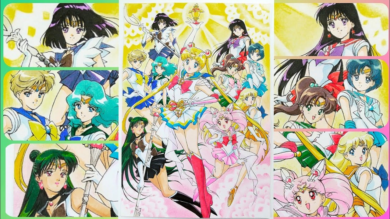 ✨未開封✨レア　美少女戦士セーラームーン　ラインストーン付きバスタオルC 原画 セーラー10戦士 C. ラインストーン付ワイドバスタオル 「美少女