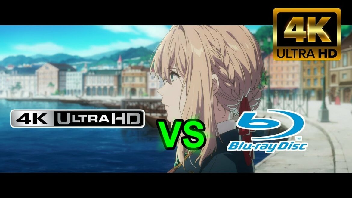 劇場版 ヴァイオレット エヴァーガーデン 4k Ultra Hd Blu Ray Vs 画質比較 2k 4kアプコン 映画 アニメ Violet Evergarden Mag Moe