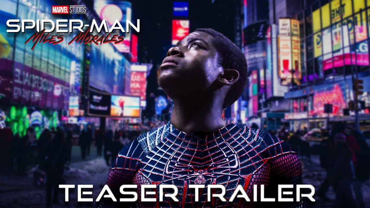 SPIDERMAN MILES MORALES (2022) Movie Teaser Trailer RJ Cyler