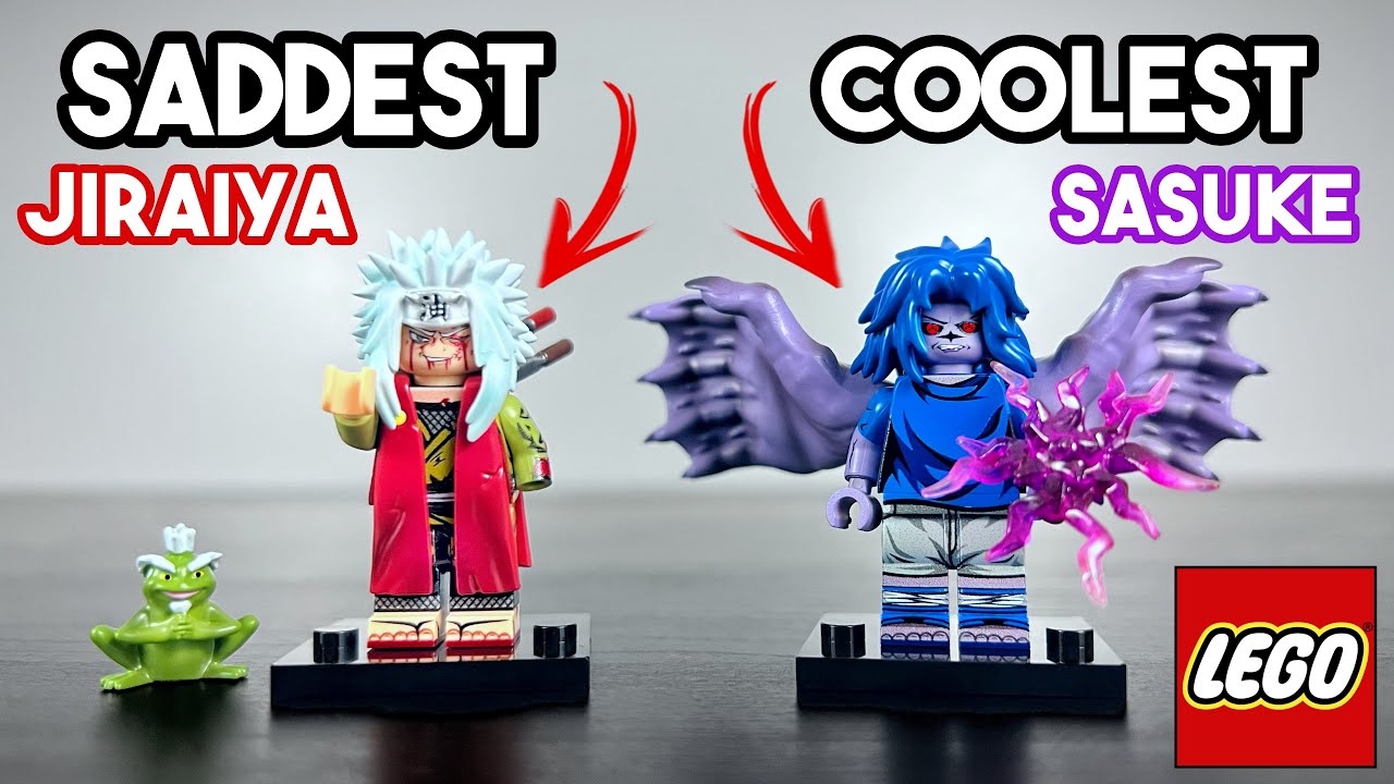 My RAREST COOLEST SADDEST Unofficial Naruto Lego Minifigs 