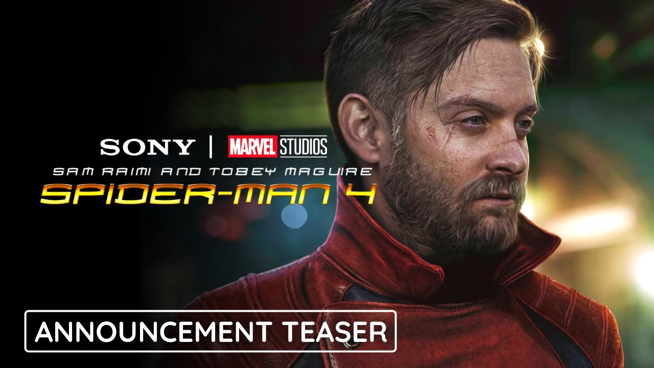 Tobey Maguire's SPIDERMAN 4 Teaser Trailer Marvel Studios & Sony