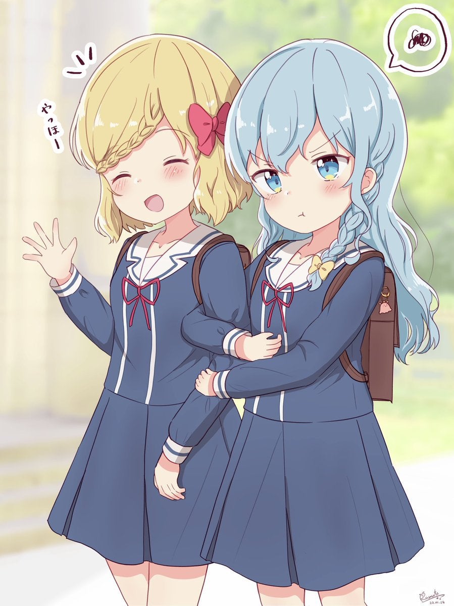 創作百合 やきもち By らむた Nakochizu Mag Moe