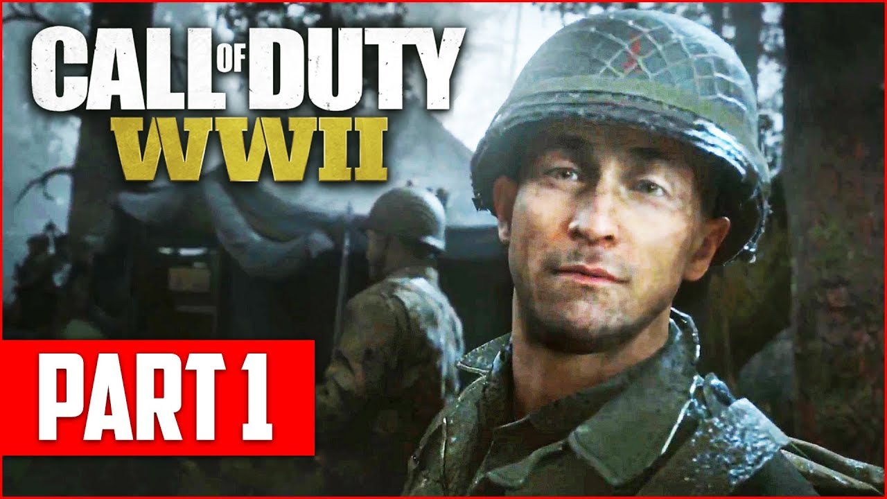 Call of Duty WW2 Campaign Gameplay Walkthrough, Part 1! (COD WW2 PS4 ...