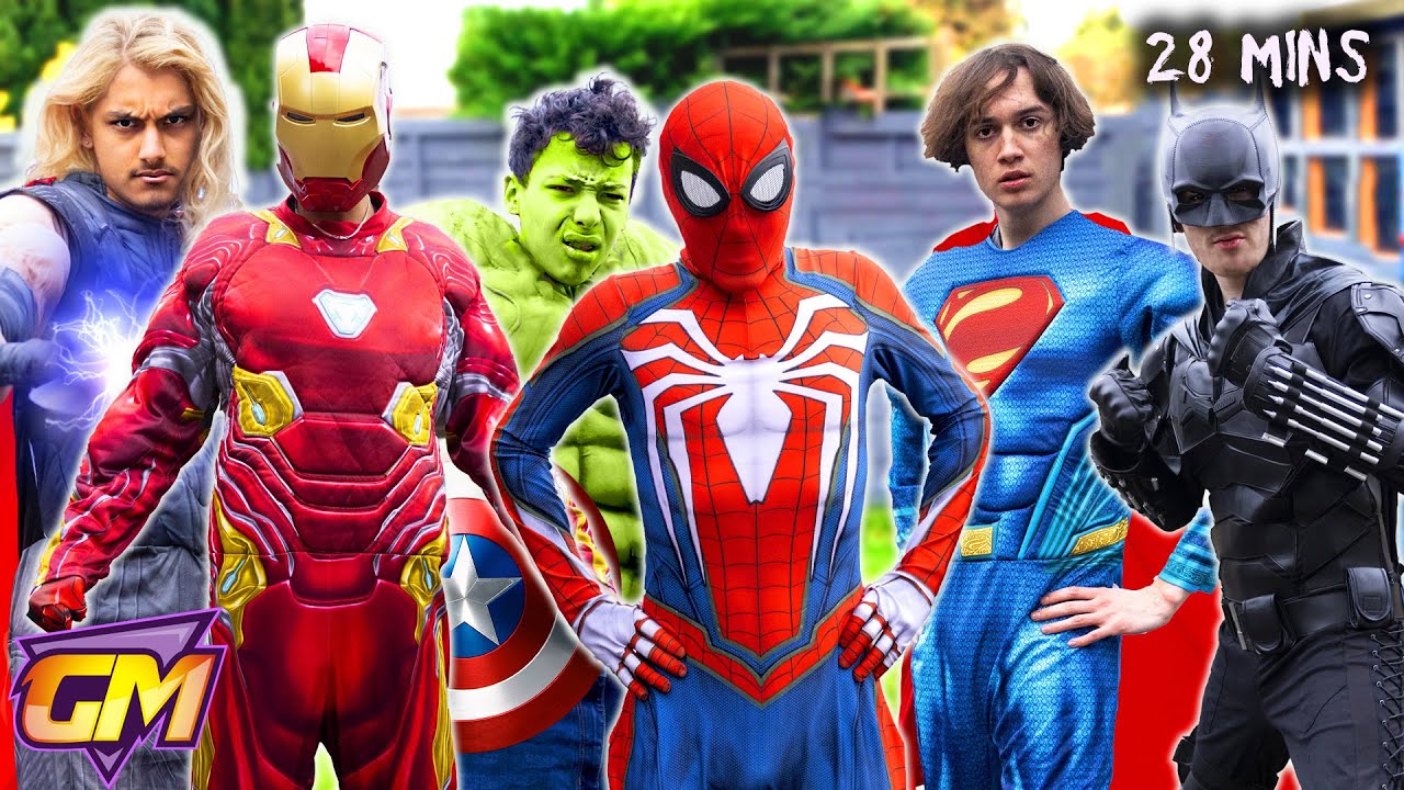 Avengers VS Spiderman VS Justice League - Superhero Stories - MAG.MOE