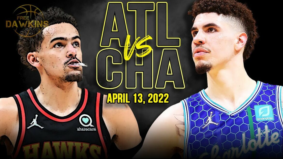 Atlanta Hawks vs Charlotte Full Game Highlights NBA PlayIn 910 Game April 13