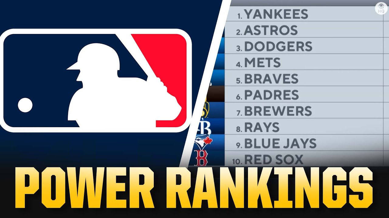MLB Power Rankings Yankees Remain In Top Spot, Astros Move Ahead