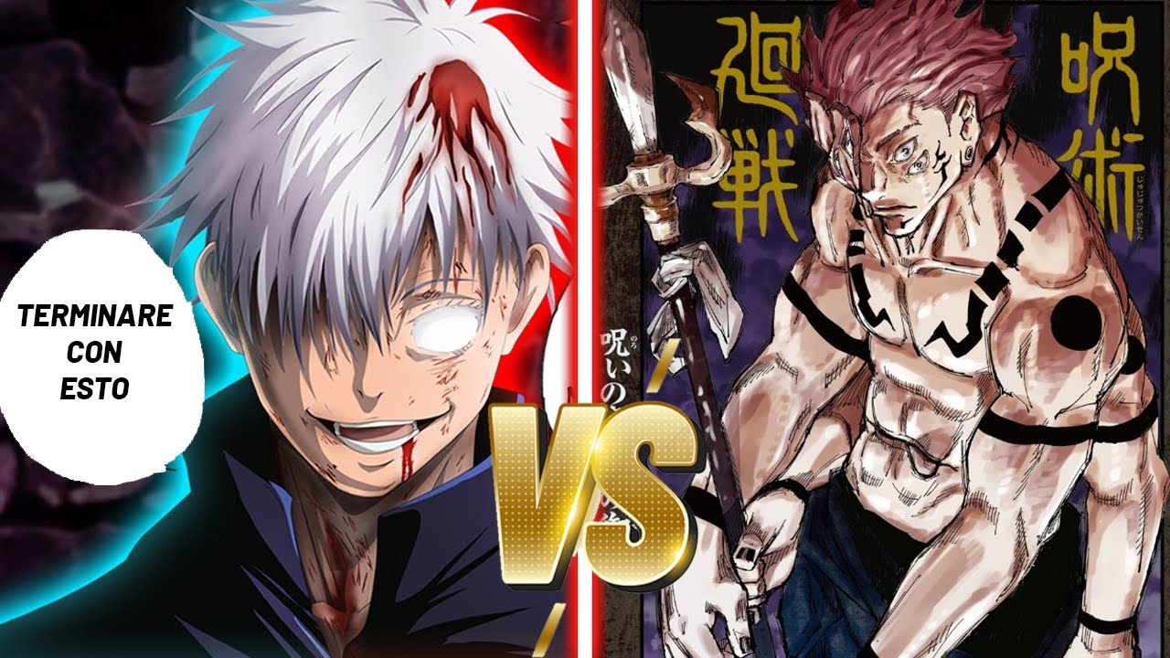 Satoru Gojo Vs Ryomen Sukuna El Mas Fuerte En Jujutsu Kaisen Magmoe 