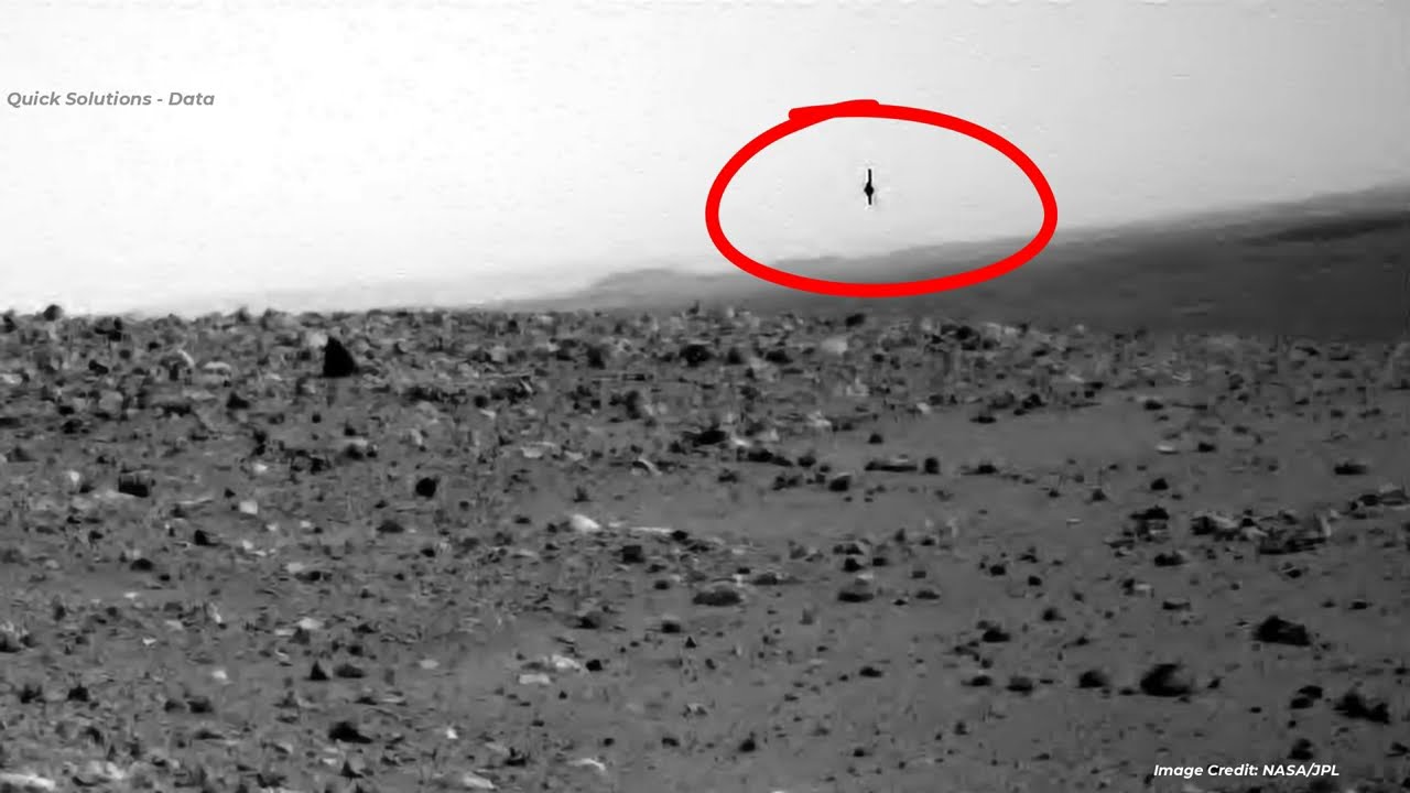 Mars Rover Spotted Weird Flying Object On Sky | NASA UFO? - MAG.MOE