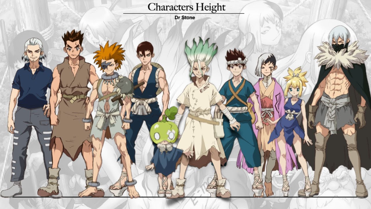 dr stone characters MAG.MOE