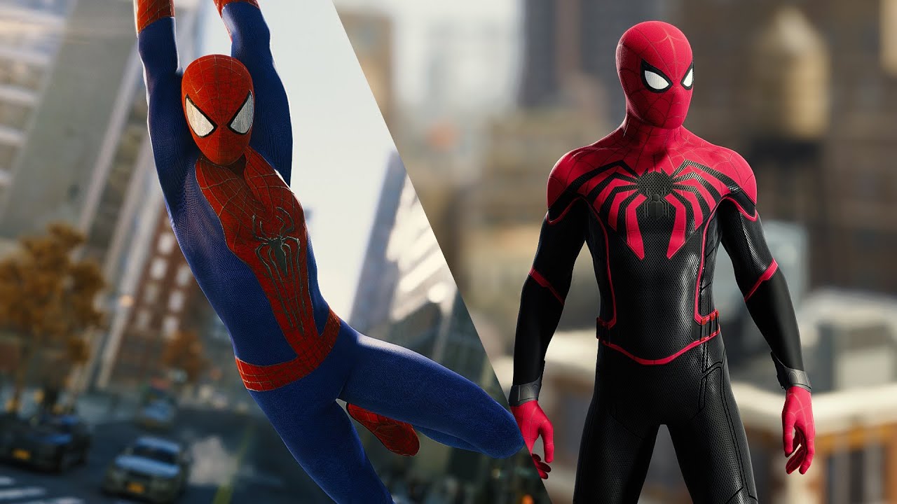 Must See Tasm Suit Mods In Marvel S Spider Man Pc Amazing Spider Man And Superior Spider Man