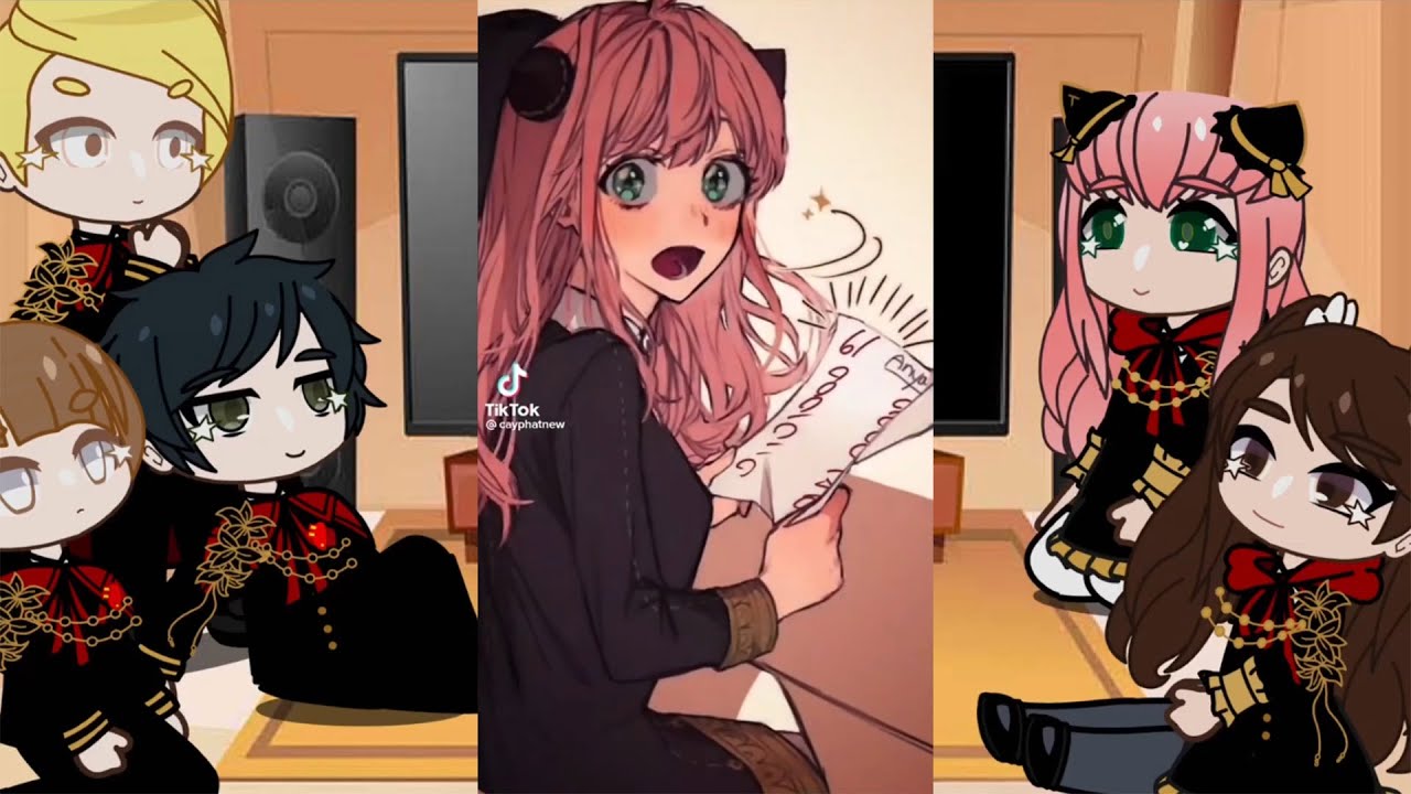 👒 Spy x Family react to Anya x Damian, Tiktoks 👒 Gacha Club 👒 Spy x
