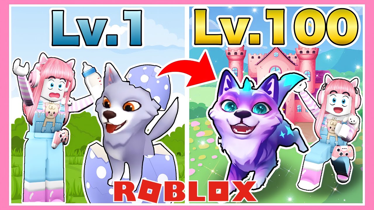 赤ちゃんペットから『激レアペット』に育てようとした結果…！？🦴 【ロブロックス / Roblox】【たま …