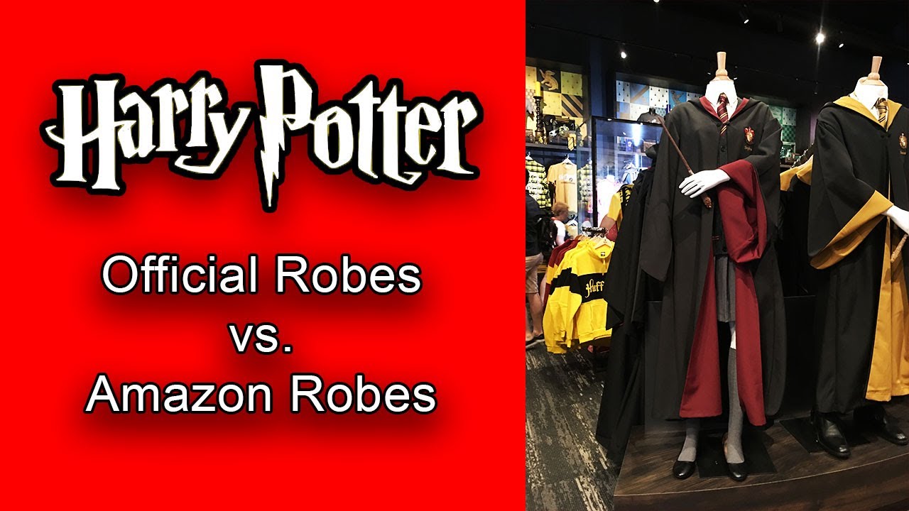Harry Potter Robes Amazon vs Official Robes MAG.MOE