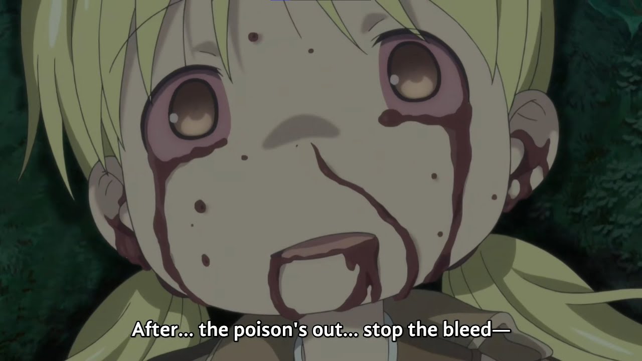 Made in Abyss tragic and gore scenes 1 メイド・イン・アビスの悲劇的で残忍なシーン1 MAG.MOE