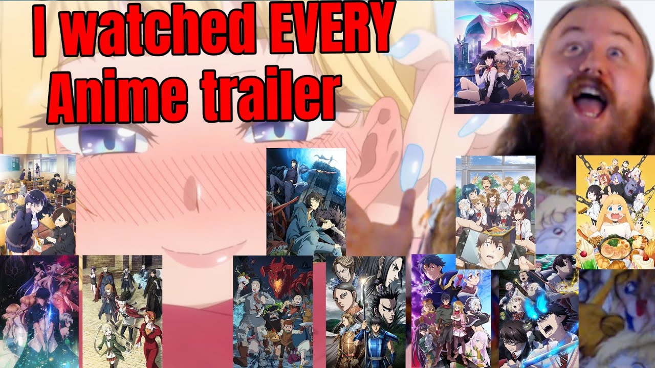 I watched EVERY Anime trailer Winter 2024 Winter 2024 Anime Guide